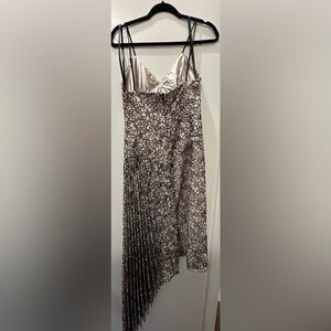 Milly Black Lace A-Line Skirt